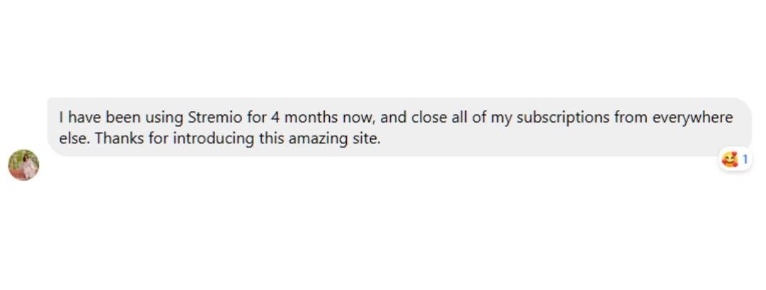 Testimonial Screenshot